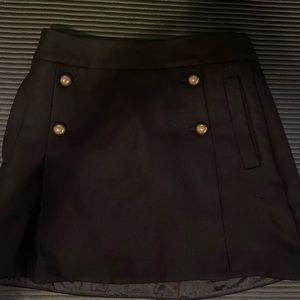 Express black mini skirt